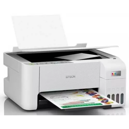 МФУ струйный Epson L3256 (C11CJ67411/421/504/524/516/519) A4 WiFi белый