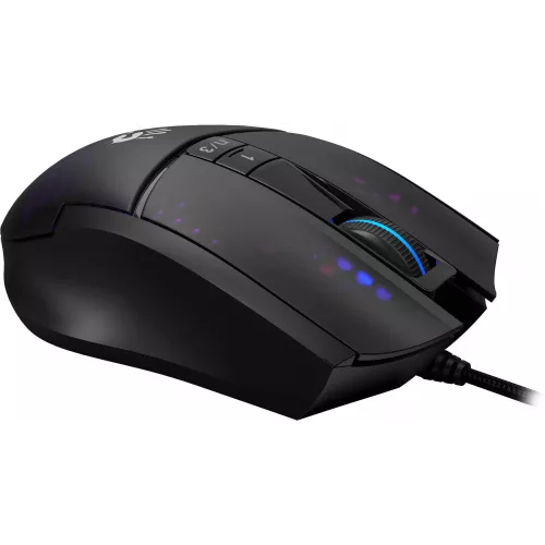 Мышь A4Tech Bloody L65 Max черный/фиолетовый оптическая 12000dpi USB 6but (L65 MAX/HONEYCOMB)