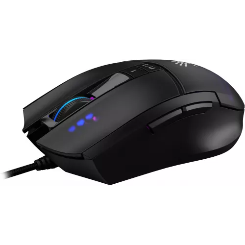 Мышь A4Tech Bloody L65 Max черный/фиолетовый оптическая 12000dpi USB 6but (L65 MAX/HONEYCOMB)