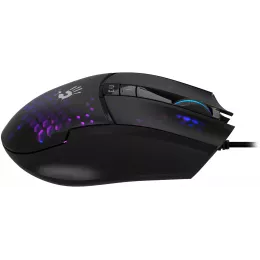 Мышь A4Tech Bloody L65 Max черный/фиолетовый оптическая 12000dpi USB 6but (L65 MAX/HONEYCOMB)