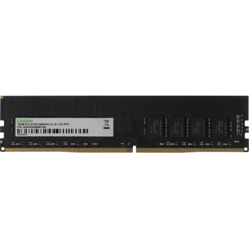 Память DDR4 16Gb 2666MHz Digma DGMAD42666016D RTL PC4-21300 CL19 DIMM 288-pin 1.2В dual rank Ret
