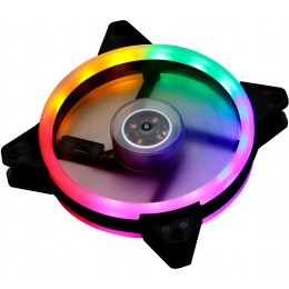 Вентилятор для корпуса Digma DFAN-FRGB3 RGB 120х120x25 черный 3-pin 4-pin (Molex) 23дБ Ret