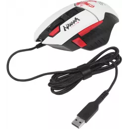 Мышь A4Tech Bloody W95 Max Naraka белый/рисунок оптическая 12000dpi USB 10but