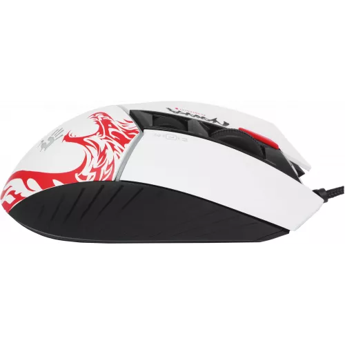 Мышь A4Tech Bloody W95 Max Naraka белый/рисунок оптическая 12000dpi USB 10but