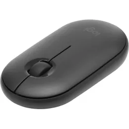 Мышь Logitech Pebble M350 темно-серый оптическая 1000dpi silent беспров. BT/Radio USB для ноутбука 3but (910-005576)