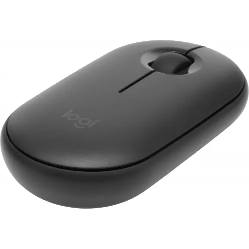 Мышь Logitech Pebble M350 темно-серый оптическая 1000dpi silent беспров. BT/Radio USB для ноутбука 3but (910-005576)