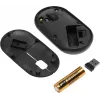 Мышь Logitech Pebble M350 темно-серый оптическая 1000dpi silent беспров. BT/Radio USB для ноутбука 3but (910-005576)