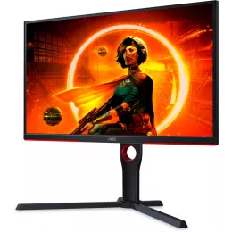 Монитор AOC 24.5" Gaming 25G3ZM черный/красный VA LED 16:9 HDMI матовая HAS Piv 300cd 178гр/178гр 1920x1080 240Hz FreeSync DP FHD 4.24кг