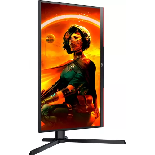 Монитор AOC 24.5" Gaming 25G3ZM черный/красный VA LED 16:9 HDMI матовая HAS Piv 300cd 178гр/178гр 1920x1080 240Hz FreeSync DP FHD 4.24кг