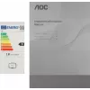 Монитор AOC 24.5" Gaming 25G3ZM черный/красный VA LED 16:9 HDMI матовая HAS Piv 300cd 178гр/178гр 1920x1080 240Hz FreeSync DP FHD 4.24кг