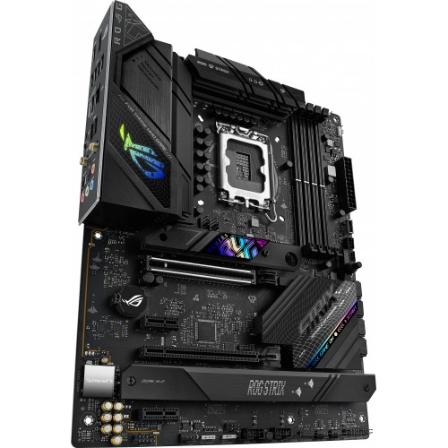 Материнская плата Asus ROG STRIX B760-F GAMING WIFI Soc-1700 Intel B760 4xDDR5 ATX AC`97 8ch(7.1) 2.5Gg RAID+HDMI+DP
