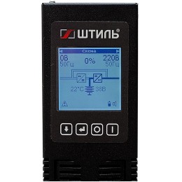 Источник бесперебойного питания Штиль STR STR1103SL 2700Вт 3000ВА черный