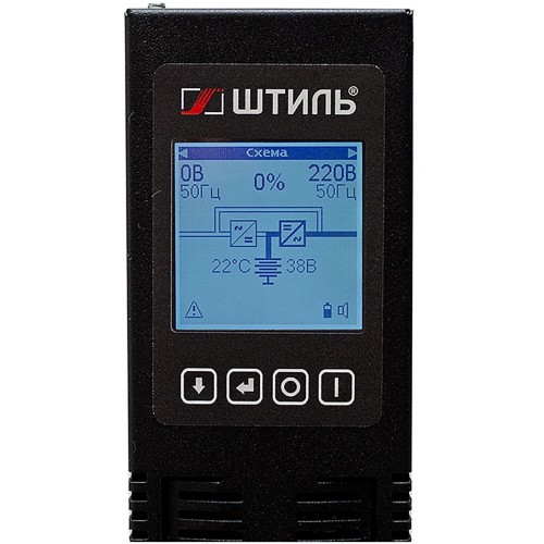 Источник бесперебойного питания Штиль STR STR1103SL 2700Вт 3000ВА черный