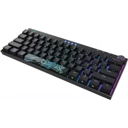 Клавиатура GMNG GG-KB500XW механическая черный USB беспроводная BT/Radio Multimedia for gamer LED (1910516) кабель 1.8м