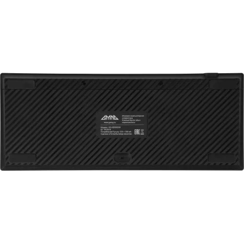 Клавиатура GMNG GG-KB500XW механическая черный USB беспроводная BT/Radio Multimedia for gamer LED (1910516) кабель 1.8м