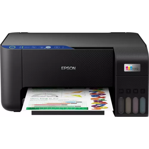 МФУ струйный Epson L3251 (C11CJ67409/C11CJ67406/419) A4 WiFi черный