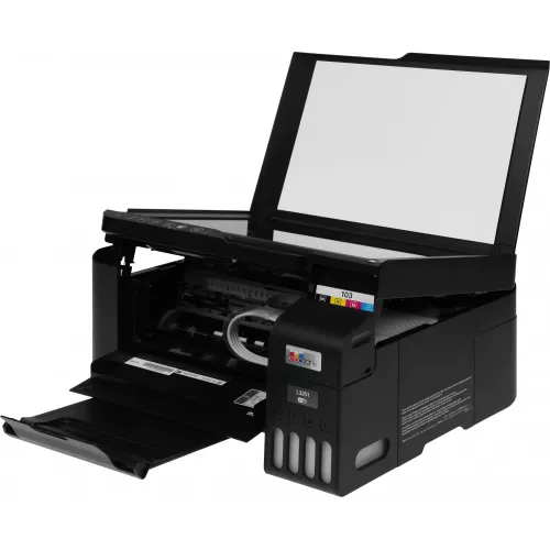 МФУ струйный Epson L3251 (C11CJ67409/C11CJ67406/419) A4 WiFi черный