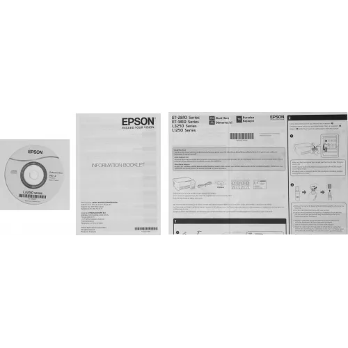 МФУ струйный Epson L3251 (C11CJ67409/C11CJ67406/419) A4 WiFi черный