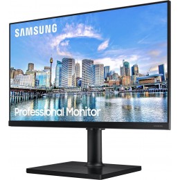 Монитор Samsung 24" F24T450FQI черный IPS LED 16:9 HDMI матовая HAS Piv 250cd 178гр/178гр 1920x1080 75Hz DP FHD USB 4кг