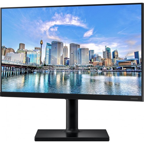 Монитор Samsung 24" F24T450FQI черный IPS LED 16:9 HDMI матовая HAS Piv 250cd 178гр/178гр 1920x1080 75Hz DP FHD USB 4кг