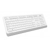 Клавиатура + мышь A4Tech Fstyler FG1010S клав:белый/серый мышь:белый/серый USB беспроводная Multimedia (FG1010S WHITE)