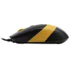 Клавиатура + мышь A4Tech Fstyler F1110 клав:черный/желтый мышь:черный/желтый USB Multimedia (F1110 BUMBLEBEE)