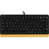 Клавиатура + мышь A4Tech Fstyler F1110 клав:черный/желтый мышь:черный/желтый USB Multimedia (F1110 BUMBLEBEE)