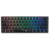 Клавиатура Оклик K763W механическая черный USB беспроводная BT/Radio Multimedia for gamer LED (1920548) кабель 1.5м