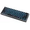 Клавиатура Оклик K763W механическая черный USB беспроводная BT/Radio Multimedia for gamer LED (1920548) кабель 1.5м