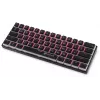 Клавиатура Оклик K763W механическая черный USB беспроводная BT/Radio Multimedia for gamer LED (1920548) кабель 1.5м