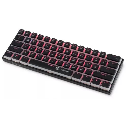 Клавиатура Оклик K763W механическая черный USB беспроводная BT/Radio Multimedia for gamer LED (1920548) кабель 1.5м