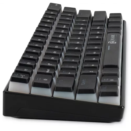 Клавиатура Оклик K763W механическая черный USB беспроводная BT/Radio Multimedia for gamer LED (1920548) кабель 1.5м