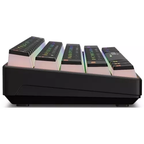 Клавиатура Оклик K763W механическая черный USB беспроводная BT/Radio Multimedia for gamer LED (1920548) кабель 1.5м