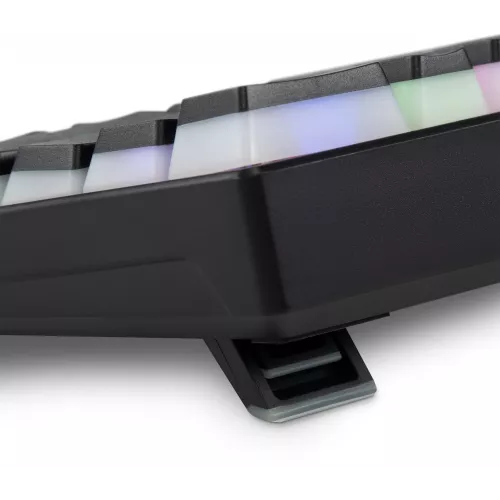 Клавиатура Оклик K763W механическая черный USB беспроводная BT/Radio Multimedia for gamer LED (1920548) кабель 1.5м