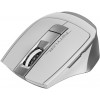 Мышь A4Tech Fstyler FB35S белый/серый оптическая 2000dpi беспров. BT/Radio USB для ноутбука 5but (FB35S USB ICY WHITE)