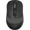 Мышь A4Tech Fstyler FM10S черный/серый оптическая 1600dpi silent USB 3but (FM10S USB GREY)