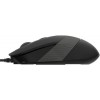 Мышь A4Tech Fstyler FM10S черный/серый оптическая 1600dpi silent USB 3but (FM10S USB GREY)