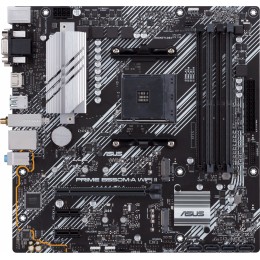 Материнская плата Asus PRIME B550M-A WIFI II Soc-AM4 AMD B550 4xDDR4 mATX AC`97 8ch(7.1) GbLAN RAID+VGA+DVI+HDMI