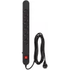 Сетевой фильтр Ippon NF-EU-3-10 3м (6 розеток) черный (коробка)