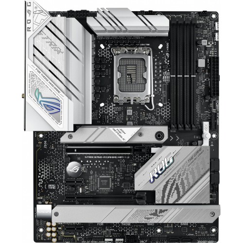 Материнская плата Asus ROG STRIX B760-A GAMING WIFI Soc-1700 Intel B760 4xDDR5 ATX AC`97 8ch(7.1) 2.5Gg RAID+HDMI+DP