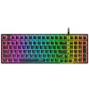Клавиатура Acer OKW303 механическая черный/серый USB for gamer LED (ZL.KBDCC.01D) кабель 1.8м