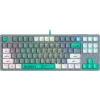 Клавиатура A4Tech S87 Energy механическая серый USB for gamer LED (S87 USB ENERGY ASH) кабель 1.8м