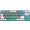 Клавиатура A4Tech S87 Energy механическая серый USB for gamer LED (S87 USB ENERGY ASH) кабель 1.8м