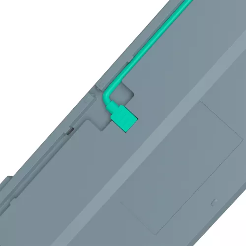 Клавиатура A4Tech S87 Energy механическая серый USB for gamer LED (S87 USB ENERGY ASH) кабель 1.8м