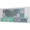 Клавиатура A4Tech S87 Energy механическая серый USB for gamer LED (S87 USB ENERGY ASH) кабель 1.8м