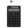Числовой блок Оклик K604W черный USB беспроводная slim для ноутбука (1979325)