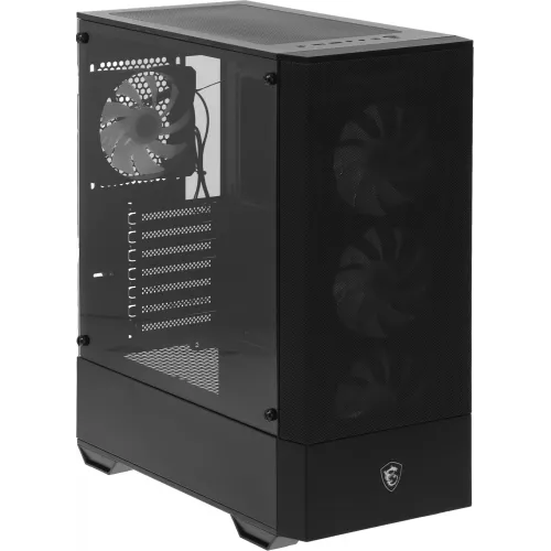 Корпус MSI MAG FORGE 112R черный без БП ATX 2x120mm 4x140mm 2xUSB3.0 audio bott PSU