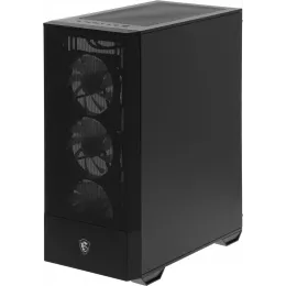 Корпус MSI MAG FORGE 112R черный без БП ATX 2x120mm 4x140mm 2xUSB3.0 audio bott PSU