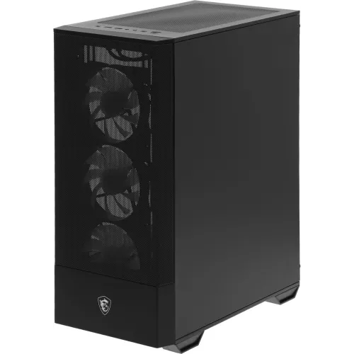 Корпус MSI MAG FORGE 112R черный без БП ATX 2x120mm 4x140mm 2xUSB3.0 audio bott PSU
