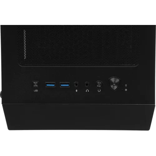 Корпус MSI MAG FORGE 112R черный без БП ATX 2x120mm 4x140mm 2xUSB3.0 audio bott PSU